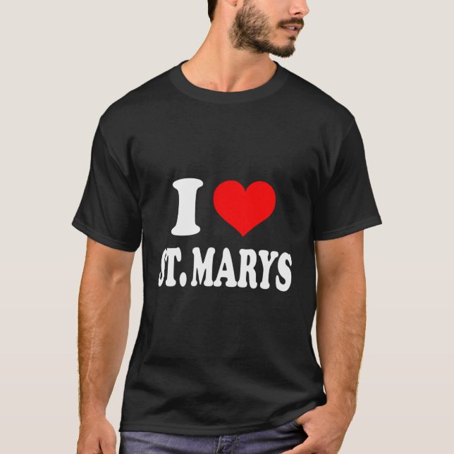 Camiseta Eu Adoro Rua Marys (Frente)