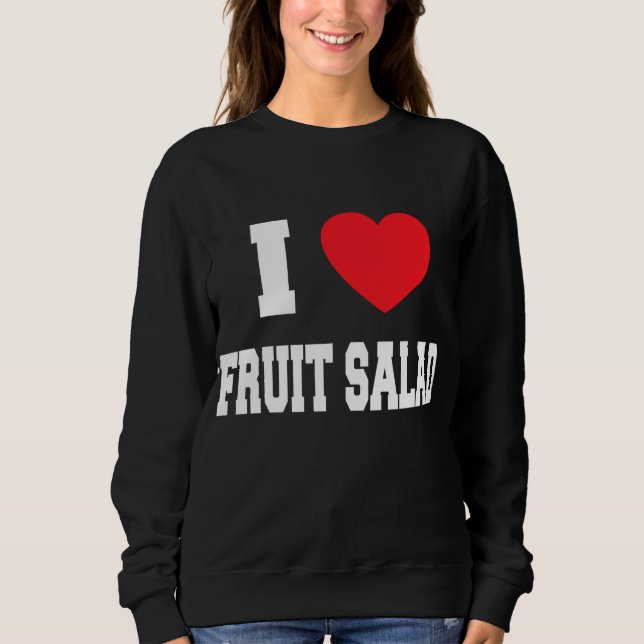 Camiseta Eu adoro salada de fruta (Frente)