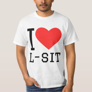 Camiseta Eu adoro sentar-me