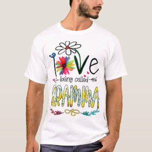Camiseta Eu Adoro Ser Chamada De Gramma Mães Engraçadas De 