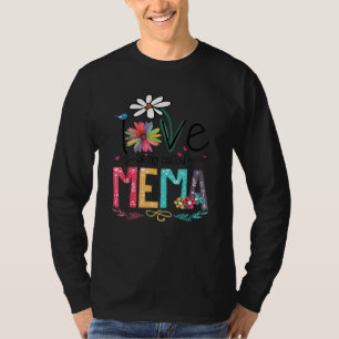 Camiseta Eu Adoro Ser Chamada De Mema Sunflower