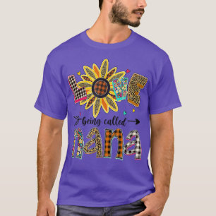 Camiseta Eu Adoro Ser Chamada De Nana Gigi Lover Sunflower 