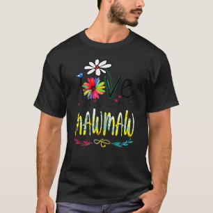 Camiseta Eu Adoro Ser Chamado Mawmaw Sunflower Dia de as mã