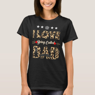 Camiseta Eu Adoro Ser Chamado Pai Pai Dia de os pais Papá