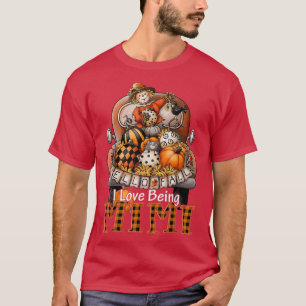 Camiseta Eu Adoro Ser Mimi Xadrez Farmer De Caminhões Pumpk