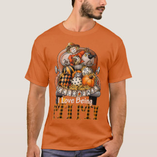 Camiseta Eu Adoro Ser Mimi Xadrez Farmer De Caminhões Pumpk