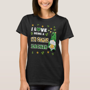 Camiseta Eu Adoro Ser Professora Da Classe 5 Gnomo St Patri
