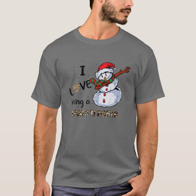 Camiseta Eu Adoro Ser Professora De Matemática De Natal Dab (Frente)