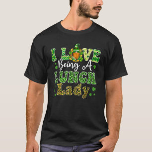 Camiseta Eu Adoro Ser Um Almoço Lady Gnomo Almoçando Lady R