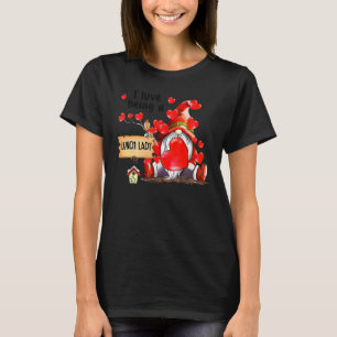 Camiseta Eu Adoro Ser Um Almoço Lady Gnomo Almoço Lady Hear