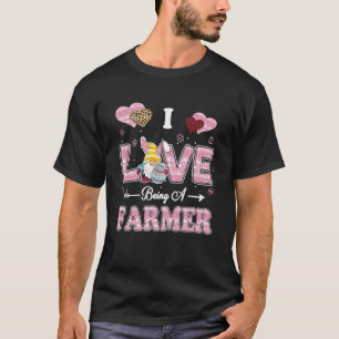 Camiseta Eu Adoro Ser Um Farmer Páscoa Gnomo Título