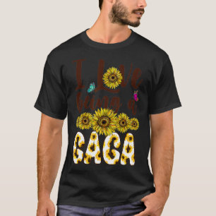 Camiseta Eu Adoro Ser Um Girassol Gaga