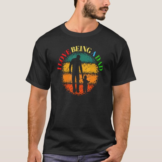 Camiseta Eu Adoro Ser Um Pai (Frente)