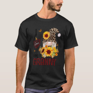 Camiseta Eu Adoro Ser Uma Avó Queda Gnomo Autumn Thanksgivi