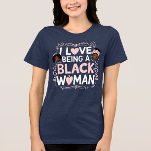 Camiseta Eu Adoro Ser Uma Mulher Negra