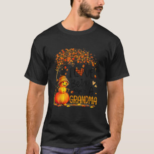 Camiseta Eu Adoro Ser Uma Vovó Pumpkin Cai Graças A F