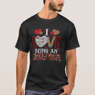 Camiseta Eu Adoro Ser Uma Xadrez Vermelha Principal Val