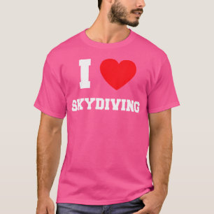 Camiseta Eu Adoro Skydiving
