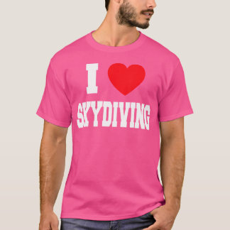 Camiseta Eu Adoro Skydiving