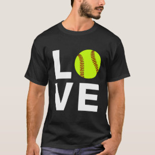 Camiseta Eu Adoro Softball
