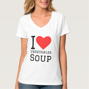 Camiseta Eu adoro sopa de legumes