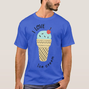 Camiseta Eu adoro sorvete