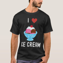 Camiseta Eu adoro Sorvete