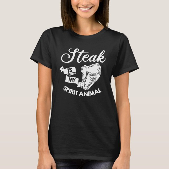 Camiseta Eu Adoro Steak Ribeye House (Frente)