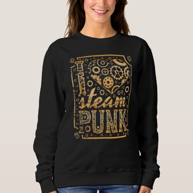 Camiseta Eu Adoro Steampunk (Frente)