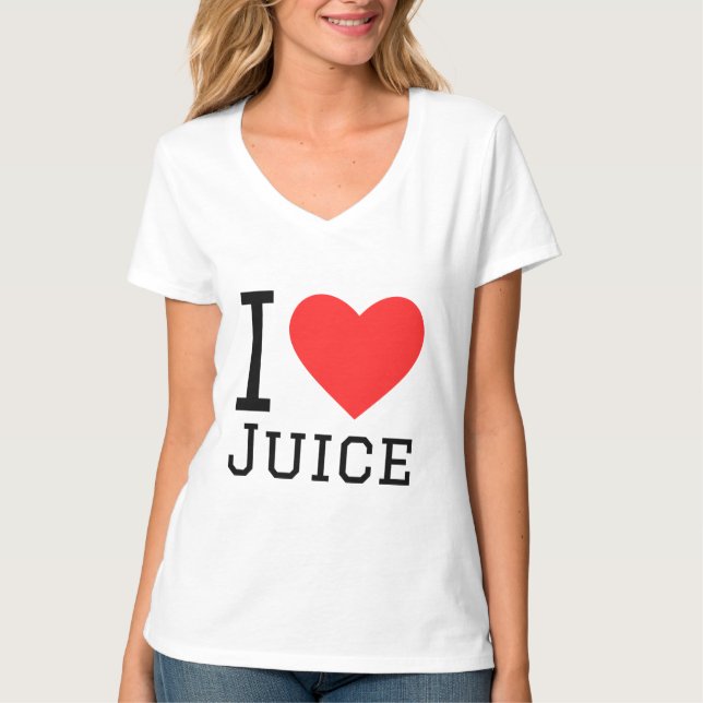 Camiseta Eu adoro suco (Frente)
