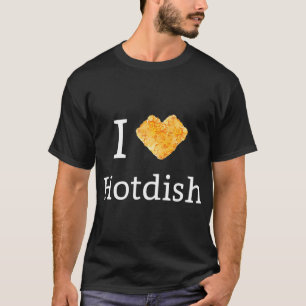 Camiseta Eu Adoro Tater Tot Hotdish Pride Foodie
