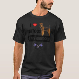 Camiseta Eu adoro tatuagens e minha tatuagem de cachorro Ai