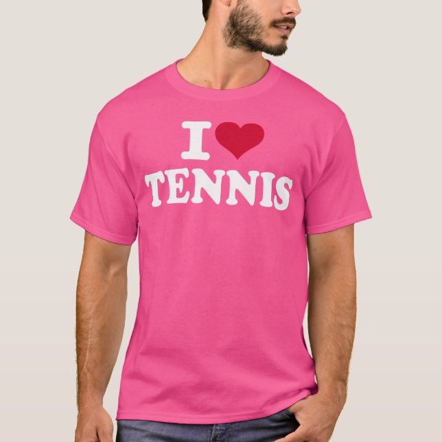 Camiseta Eu adoro Tênis (Frente)