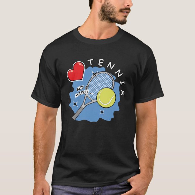 Camiseta Eu adoro Tênis (Frente)