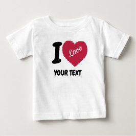 Camiseta Eu adoro texto personalizável Eu corto seu texto