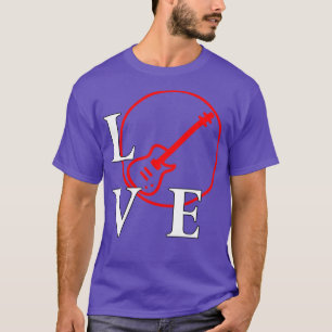 Camiseta Eu adoro tocar Bass para o amante de música Bass p