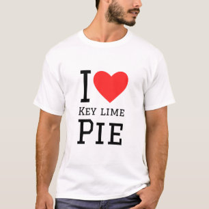 Camiseta Eu adoro torta de limão