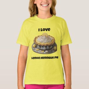 Camiseta Eu adoro torta de limão merengue