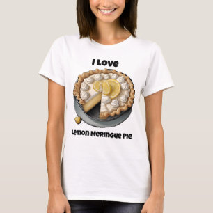 Camiseta Eu adoro torta de limão merengue