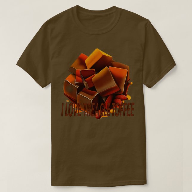 Camiseta Eu Adoro Treacle Toffee Cote (Frente do Design)