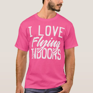 Camiseta Eu Adoro Voar Engraçado Skydiver - Voo de Porte De