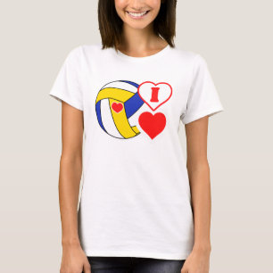 Camiseta Eu adoro vôlei!