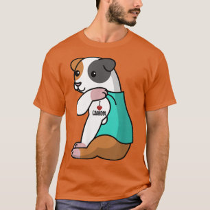 Camiseta Eu Adoro Vovô Tatô Guiné Porco Vovô Pet T