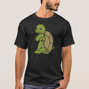 Camiseta Eu Adoro Vovô Tatto Tortoise Avô Pet