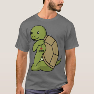 Camiseta Eu Adoro Vovô Tatto Tortoise Avô Pet 