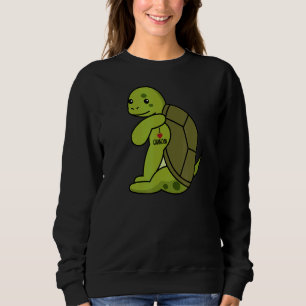 Camiseta Eu Adoro Vovô Tattoo Turtle Avô Pet