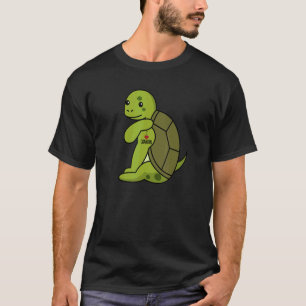 Camiseta Eu Adoro Vovô Tattoo Turtle Avô Pet