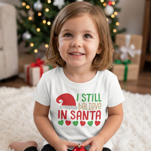 Camiseta Eu Ainda Acredito no Natal do Papai Noel