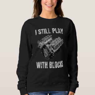 Camiseta Eu Ainda Brinco Com A Manutenção De Blocos