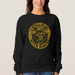 Camiseta Eu Ainda Brinco Com Blocos De Roupa Mecânico